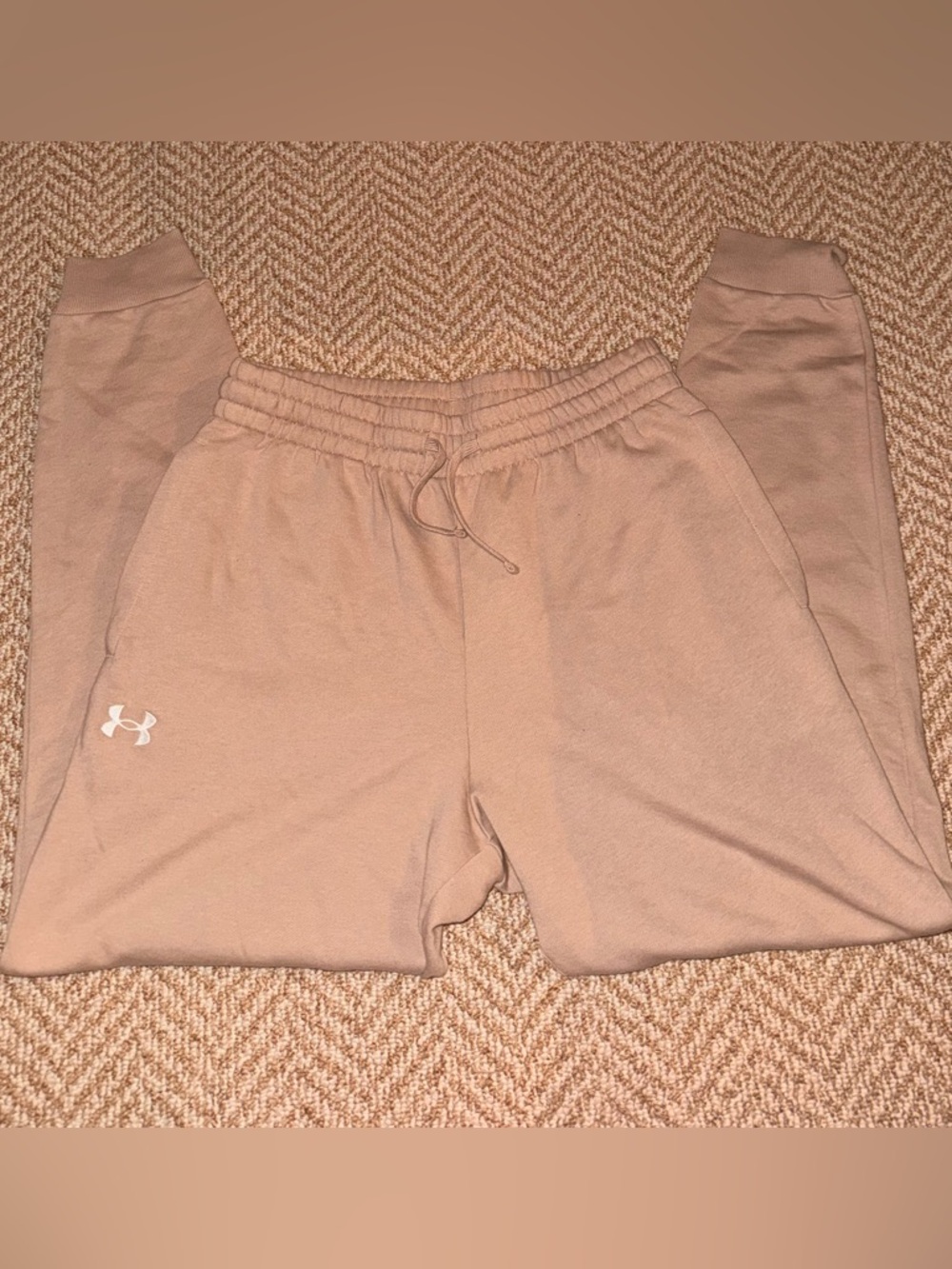Under Armour Women's Taupe Drawstring Sweatpants